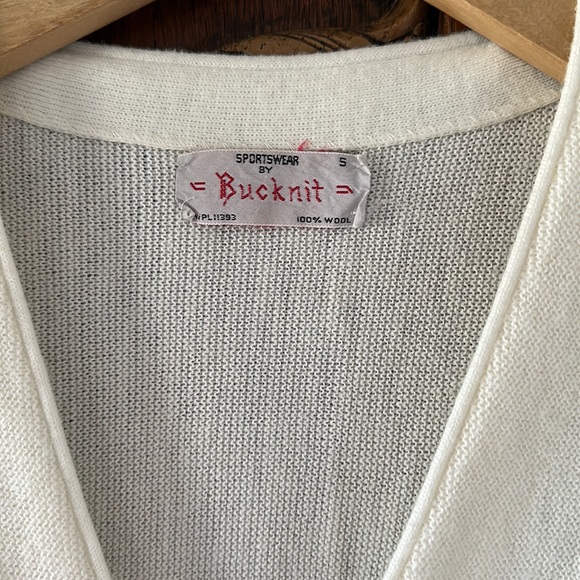Vintage Bucknit Cardigan Sweater - Picture 2 of 3